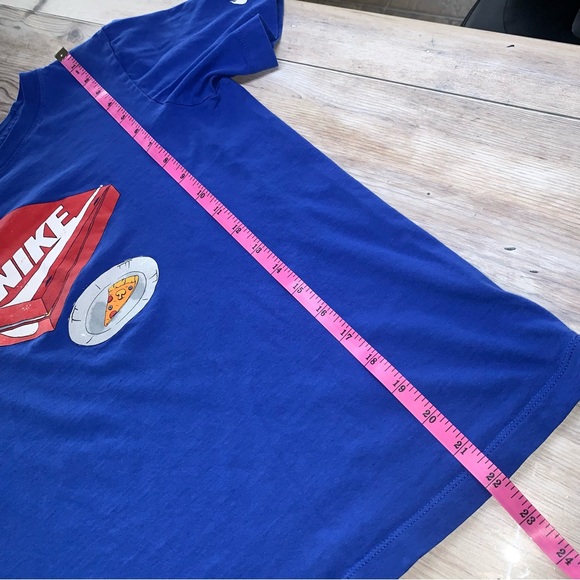 Boy’s Blue Nike Pizza Box T-Shirt - Picture 8 of 8